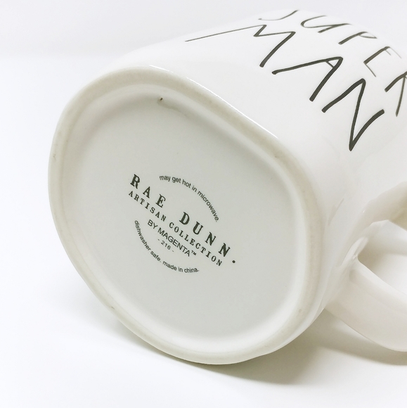 RAE DUNN Superman Father's Day NWOT Coffee Mug - Picture 5 of 5